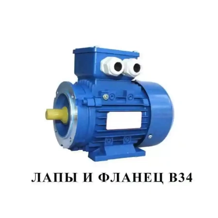 Электродвигатель АИР 250 S8 (37 кВт 750 об/мин)